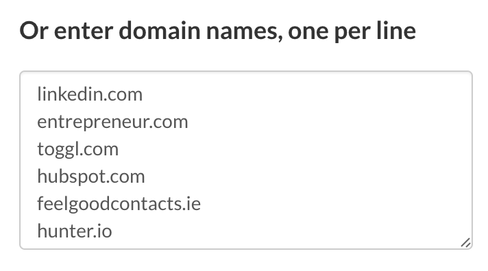 Hunter Bulk Domain Copy Paste>
<li>Click <strong>Upload the list</strong>.</li>
<img src=