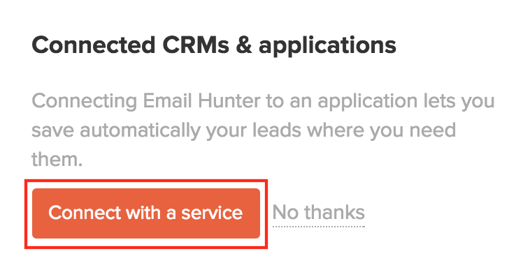 Hunter Pipedrive Connect